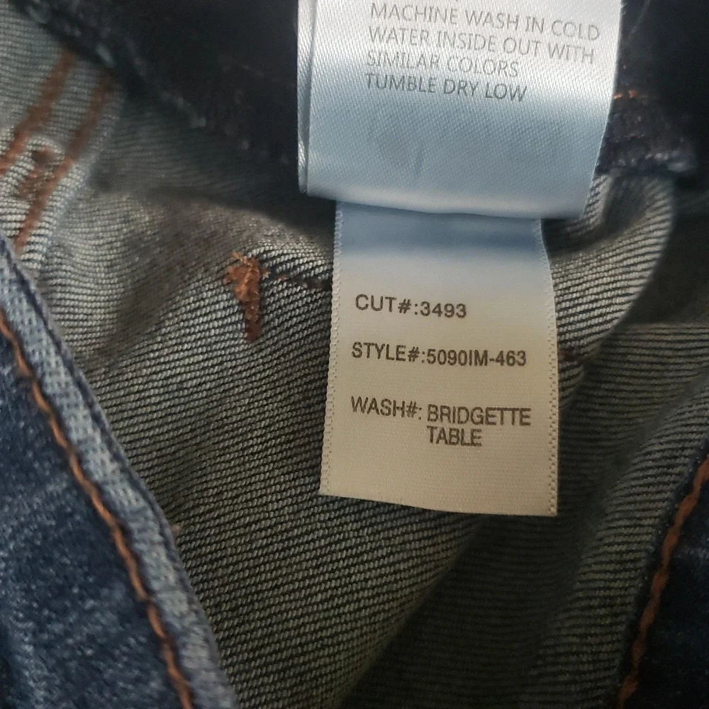 Articles of Society Faith Flare‎ Raw Hem Women's Blue Jeans
